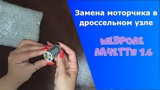 🔴Как заменить моторчик РХХ в дроссельном узле Шевроле Лачетти 1.6 и 1.4