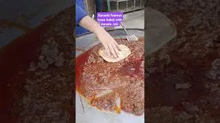 Kaleji with masala roti 