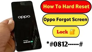 How To Hard Reset oppo mobile || oppo mobile forgot screen lock unlock || oppo mobile hard Reset
