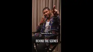 Behind the scenes: Multiple format export of Usher's music video with @Alex Acosta
