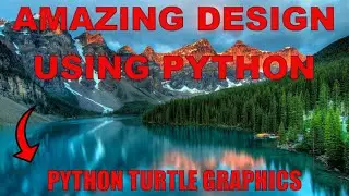 Get Ready to Be Amazed by Python Turtle's Magical Circle Creations! || turtle graphics python