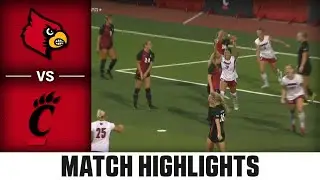 Louisville vs. Cincinnati Match Highlights | 2024 ACC Women's Soccer