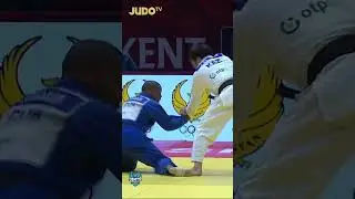 Елдос Сметов разобрал своего соперника крутой подсечкой!