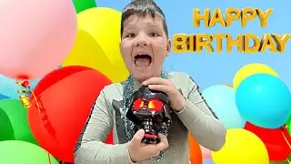BIRTHDAY Morning Routine & DONUTS with CALEB! Surprise Birthday Present From Hasbro!