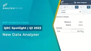 QRC Q1 2023 | New Data Analyzer User Experience with Functional Updates
