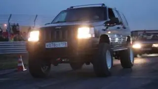 off-road драгрейсинг СПб 2014 jeep zj VS bronco заезд