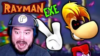 RAYMAN EXE HORROR GAME MADE ME RAGE!! | Rayman.EXE (Rayman PC Port)