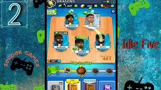 Idle Five - Be a millionaire basketball tycoon➤Часть 2. Проходим 2-3 локацию➤Прохождение