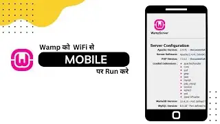 Wamp on Mobile | How to Access Wamp localhost from Mobile | Wamp Put online Missing