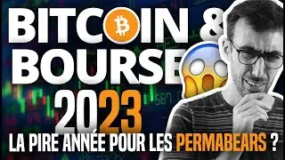 BITCOIN & BOURSE : 2023, la pire année pour les PermaBears ?
