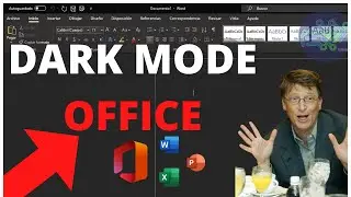 How to Enable Dark Mode in Microsoft Office 2016, 365, 2019, 2021, 2022 | Excel, Word, Power Point