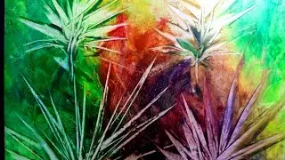 Encaustic. Iron paintings