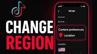 How to Change Your TikTok Region Country Location | Change Region On TikTok (2025 UPDATED)