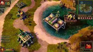 Red Alert 3 - Multiplayer gameplay vs Brutal Ai , w/Mad Animal