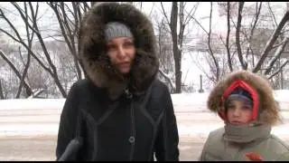 первый снег в Серпухове
