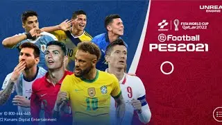 eFootball PES 2021 Mobile V5.7.0 World Cup 22 Patch | New Version Update 1GB OBB Download