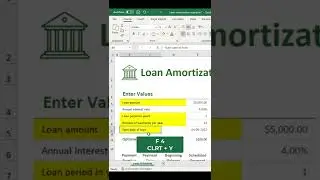 Excel Tip: Shortcut to Repeat Last Command or Action in 