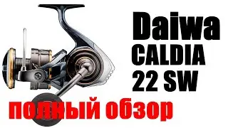 Daiwa Caldia 22 SW - МОЩЬ И ТЯГА !!!
