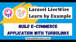 Laravel Livewire | Build Ecommerce Application with Turbolinks