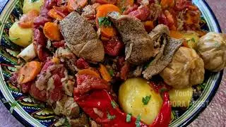 THIS LAMB CAN BE COOKED EVERY DAY. UZBEK DUMLYAMA.