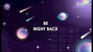 Space and Planets Animated Stream Overlays | Twitch Package | Twitch Overlays