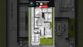 GROUND FLOOR PLAN #autocad #autodesk