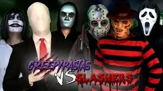 Creepypastas vs Slashers. Batalla Final de Rap (Especial Post-Halloween) | Keyblade