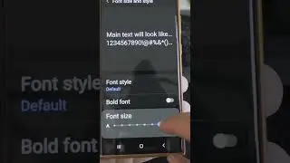 Increase Font Size on Samsung Galaxy S23 Ultra 3