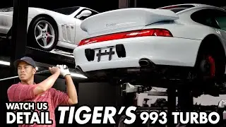 Bringing Tiger Wood's Ex Porsche 993 Turbo Back to Life: Detailing an ICON