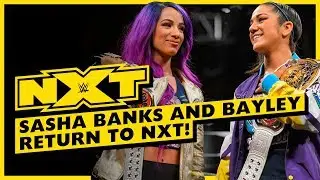 WWE NXT Feb  27, 2019 Full Show Review & Results: SASHA BANKS & BAYLEY RETURN TO NXT!