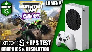 Monster Jam Showdown  - Xbox Series S Gameplay + FPS Test