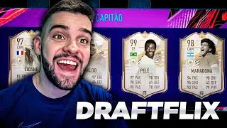 FUT DRAFT 195!!! IHHHHHH O MELHOR DRAFTFLIX NO FIFA 21!!