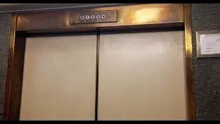 Amazing Old Westinghouse Traction Elevator at UC Berkeley Sproul Hall in Berkeley CA, United States