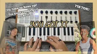 You Got It - Vedo (ITS TIME TO BOSS UP, FIX YOUR CREDIT GIRL) | (Midi Keyboard Cover) [instrumental]