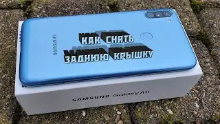 Samsung Galaxy A11 (A115F) Разборка (Короткий шлейф сканера отпечатка)