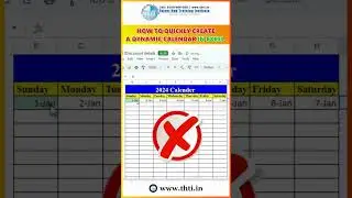How to Build a Dynamic Calendar in Google Sheets | Google sheet tutorials | 