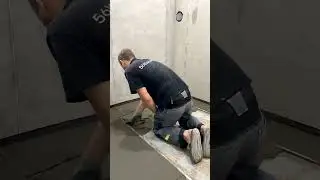 Стяжка в санузле