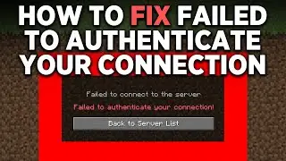 How to fix failed to authenticate your connection Minecraft Hypixel!