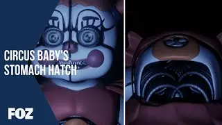 Inside Circus Baby's Stomach Hatch - FNAF Security Breach