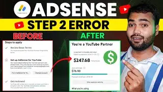 Step 2 Error Setup Google Adsense | Your associated adsense account was disapproved | Fix in problem