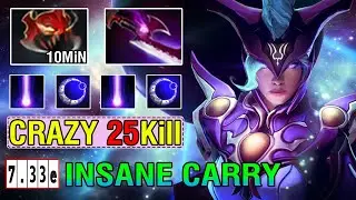 luna hard carry safelane new patch update 7 33 new meta cancer broken hero 200iq new first item buil