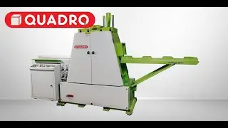 Видео работы рамнопильного станка QUADRO. Серия FRAME SAW
