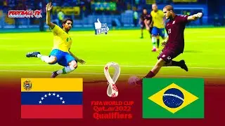 Venezuela vs Brazil | FIFA World Cup 2022 Qualifiers | Match eFootball PES 2021