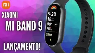 XIAOMI MI BAND 9! NOVO LANÇAMENTO! MUDOU BASTANTE? VALE A PENA JA PEGAR?