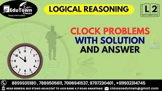 CLOCK REASONING CONCEPT & PRACTICE/JKSSB / SSC / BANKING EXAMS /  REASONING BY Er. ZUBAIR SIR