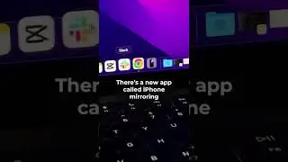 Mac new feature iPhone mirroring on Mac  