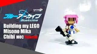 LEGO Blue Archive Misono Mika Chibi MOC Tutorial | Somchai Ud