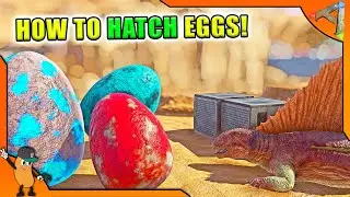 HOW TO HATCH EGGS IN ARK | 4 METHODS | Ark Survival Evolved Beginners Guide