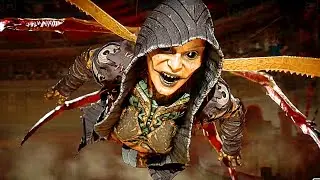 MK11 D'Vorah All Brutalities, Fatalities, Friendship, Fatal Blow & Ending