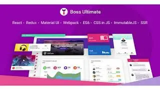 Boss Ultimate - React Redux Material Admin Template | Themeforest Website Templates and Themes